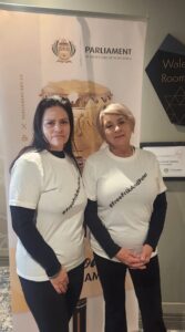 Sonja Potgieter and Kathy
